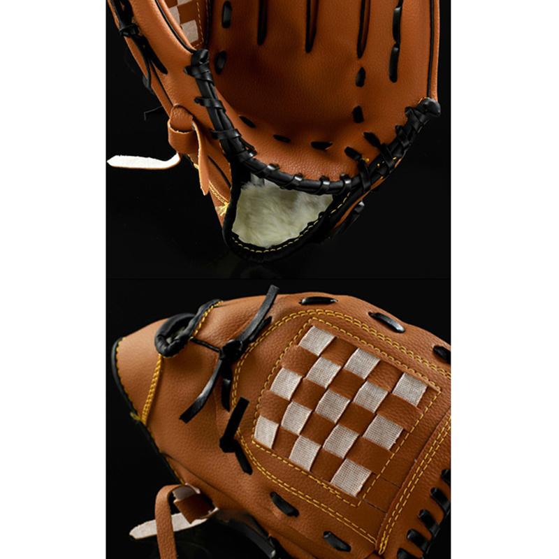 Product Introduction of Outdoor Sport Baseball Glove Leather Batting Gloves Softball Practice Equipment Baseball Training Competition Glove For Kids 29