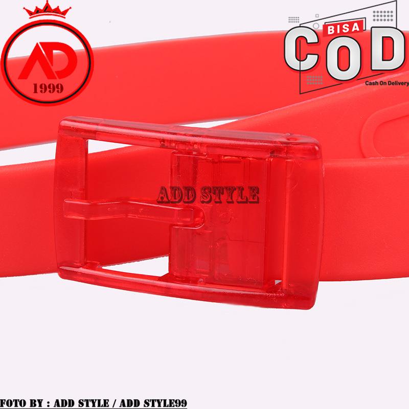 ADD STYLE99 | Ikat Pinggang Pria Unisex Gesper Rubber Untuk Golf Warna Sabuk Harum Anti Alergi Besi COD 3