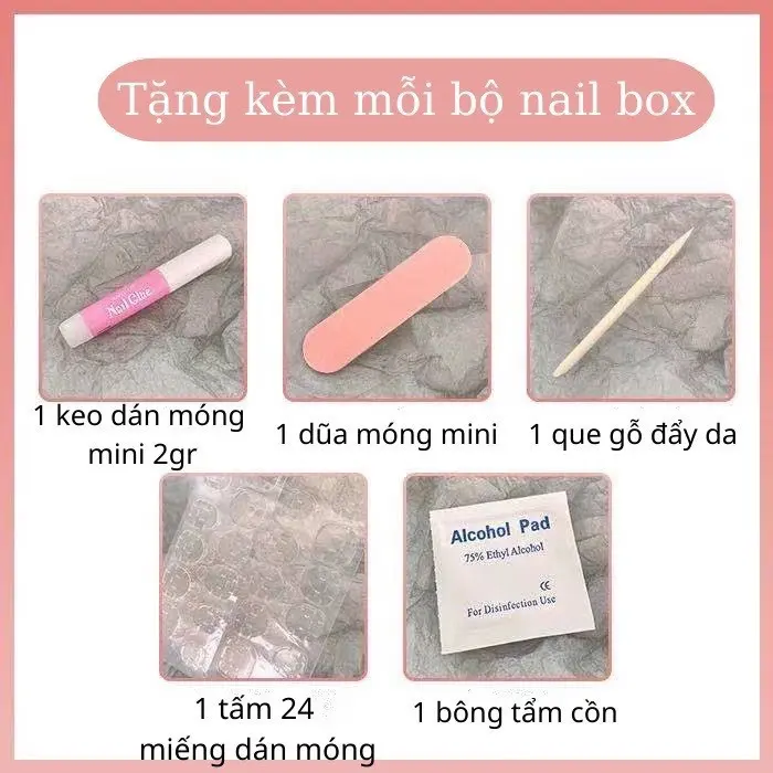 [Nailsbox] Nails siêu xinh mã TH 134 - 30 móng 5