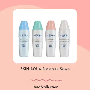 SKIN AQUA Sunscreen Series 40gr (Moisture Milk/ Moisture Gel/ Whitening Milk/ Mild Milk)