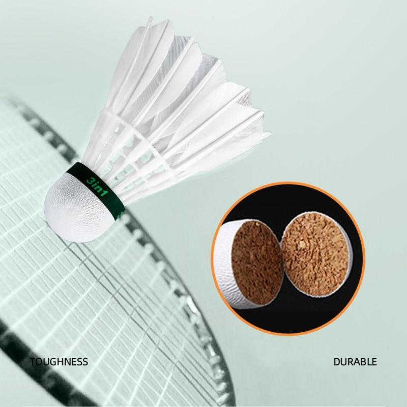 Product Introduction of Quả Cầu Lông Chuyên Nghiệp, Lông Ngỗng Đen, Quả Cầu Lông, Thích Hợp Để Huấn Luyện Và Chơi Thể Thao, 1 Cái, Bóng Cầu Lông 9