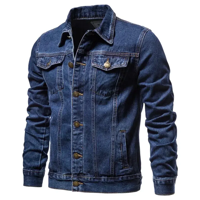 [HÀNG VỀ]ÁO KHOÁC JEAN NAM XANH TRƠN NAM NỮ CAO CẤP THỜI TRANG CHẤT LIÊU ĐẸP ĐÔNG PHƯƠNG FASHION + ÁO THUN TRƠN (MUA RIÊNG) Menswear Có Túi