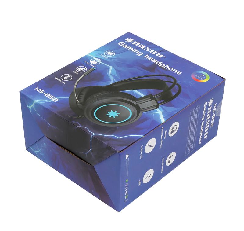 Product Introduction of mozard fristi Headphone GAMING NASUN NS-852, tai nghe game có mic  Nghe Nhạc chụp tai Nhét Tai Earphone Nhét Tai Earphone headphone bass sound headset chính hãng taing he bassman h headshave vxe r1 headphones x7 tainghe chuptai ky5 pro 7