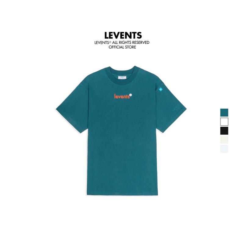  Áo Thun Levents Popular Logo Tee 100% Cotton Unisex T-shirt Oversized 