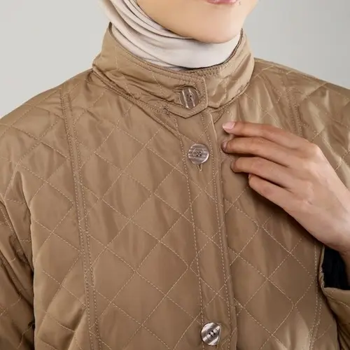 Hijacket Belva Bahan Premium Jaket Mantel Wanita - Jaket untuk Umroh - Jaket Musim Dingin - Jacket Syar'i Jaket long Tunik Panjang Outer 5