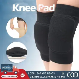 【COD】Knee Busa Lutut Sepasang Pelindung Main Futsal Sepak Bola Volly Kneepad Aolikes 0210 Olahraga Pelindung Lutut Deker