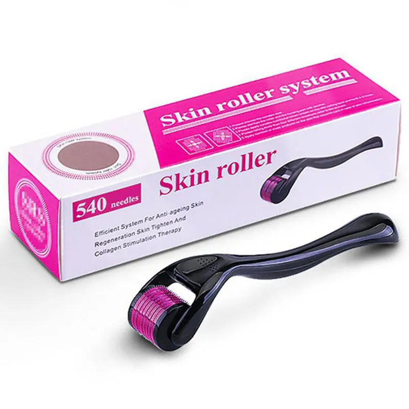 Derma Roller Therapy Care For Cosmetic Skin Care Anti-ageing Skin Regeneration Skin Tighten And Collagen Stimulation Therapy Dermaroller