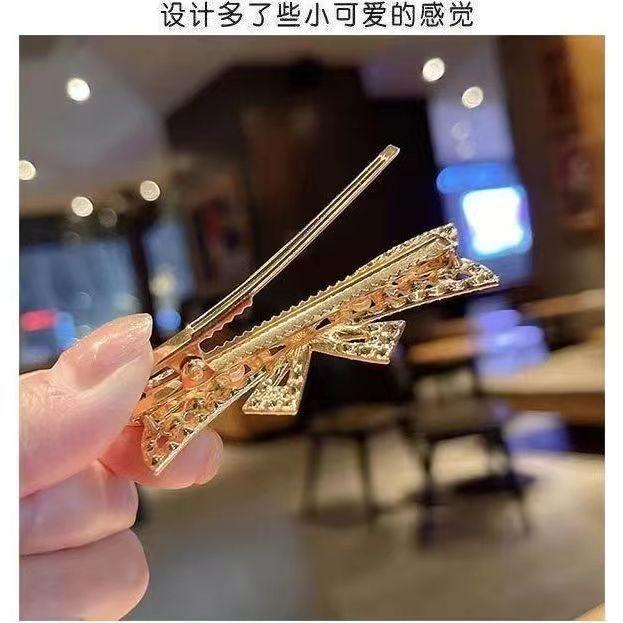 Product Introduction of Kẹp Tóc Kim Cương Giả Kẹp Tóc, Thiết Kế Chữ, Kẹp Tóc Ngọc Trai, Kẹp Tóc Cắt Nơ, Dành Cho Nữ, Phong Cách Mori Ins, Đơn Giản Và Đẹp Trai, Năm 2025 3