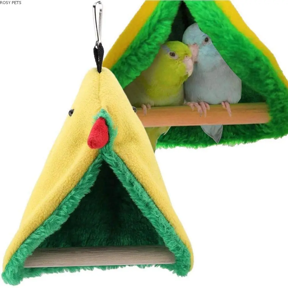 ROSY PETS Warm Small Animals Sleeping House Cave Hut Hammock Tent Bird Bed Parrot Toy