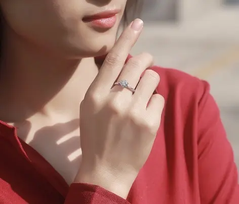 Chili-Nhẫn không rỉ thiết kế thanh lịch sang trọng dành cho Nữ TS002 Women Pin