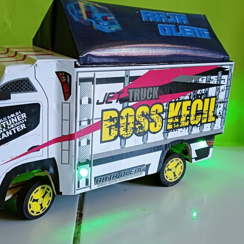 Truk oleng bisa kasih nama dan foto anak lampu 2