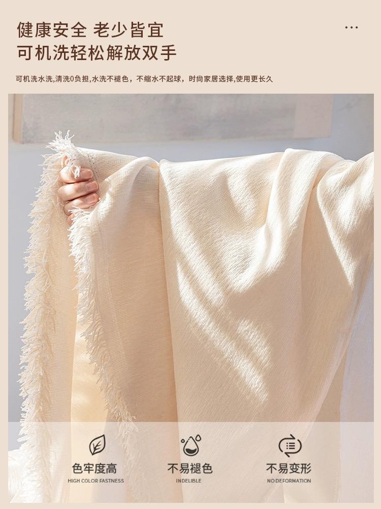 Product Introduction of Chenille Waterproof Sofa Cover Oil Resistant Universal Blanket Ins Wind Back Sofa Towel Cushion Release Cover 19