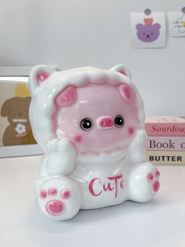 Heo đất/lợn đất Heo Cừu Bông Heo choàng áo cừu SIZE TO | quà tặng, trang trí, ống tiết kiệm Tiemheosoda