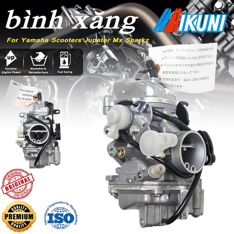 Bình Xăng Yamaha Mikuni Ex 135 4 Số đời 4 số 2006-2010 new hãng Lc 135 Lc135 V2 Cop Nouvo Exciter Jupiter Mx Spark Z   Exciter 135 Fi