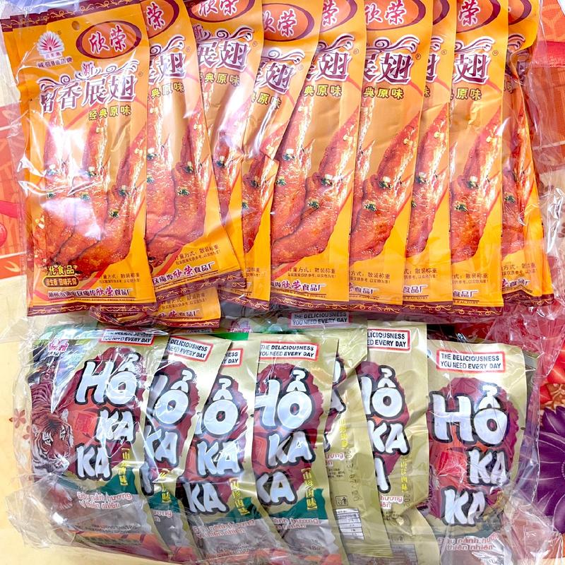 combo 1 bịch bimbim + 1 bịch hổ kaka Snack Ăn Vặt Food Thức Ăn