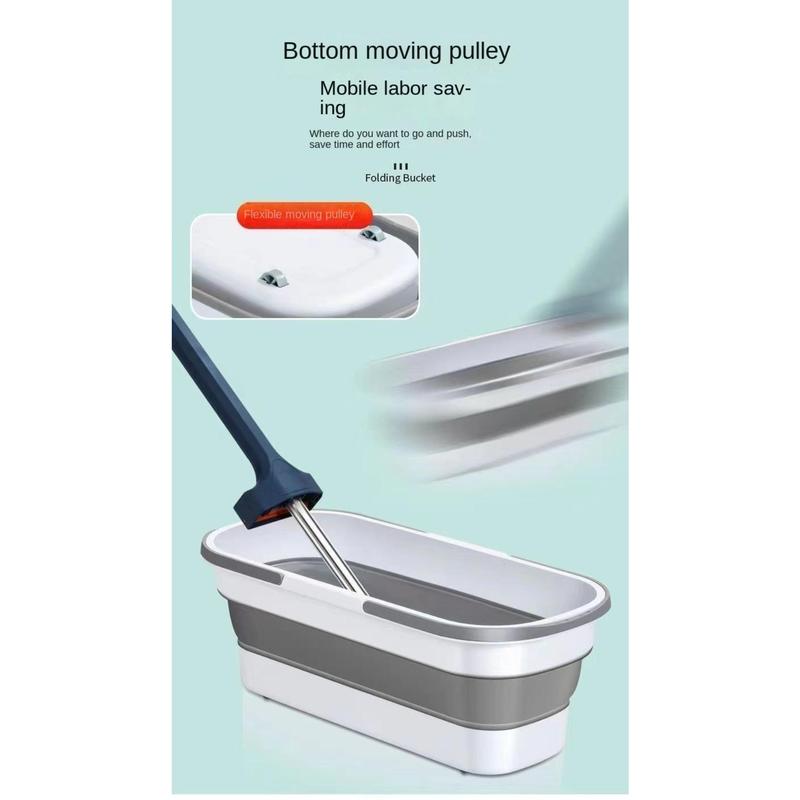 Product Introduction of New 55cm Mop Cleaning Bucket Plastic Space-Saving Fishing Bucket Collapsible Rectangular Cleaning Basin for Traveling Camping 26
