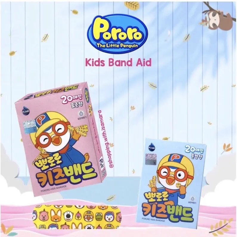 Plester Luka Pororo / Kids Band Aid