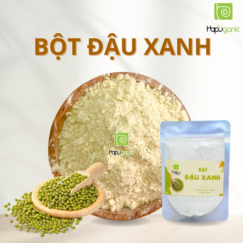 Hũ Bột Đậu Xanh Sấy Lạnh Nguyên Chất Hapuganic 2