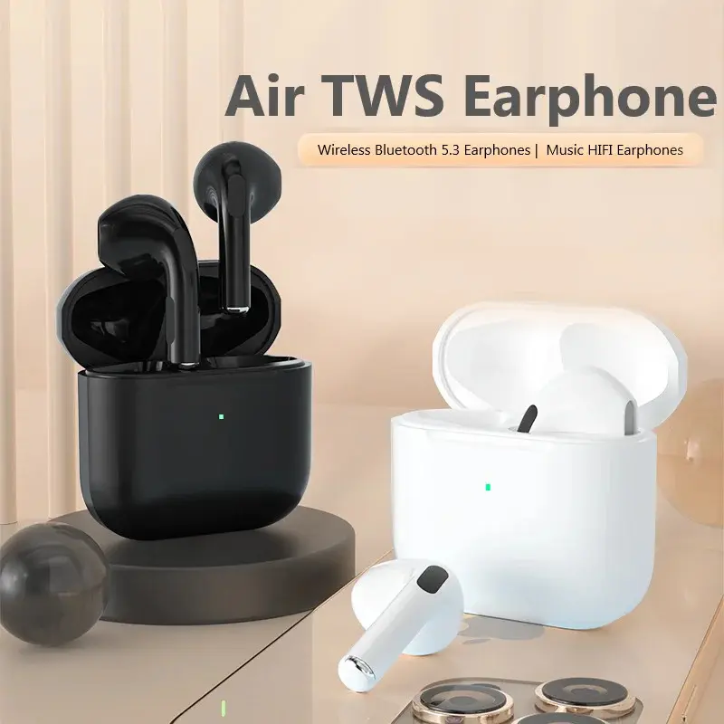 หูฟังไร้สาย Air Pro Bluetooth 5.0, หูฟังแบบสปอร์ต, กันน้ำ, พร้อมไมโครโฟน TWS HD, การควบคุมแบบสัมผัส, เหมาะสำหรับสมาร์ทโฟน, หูฟัง