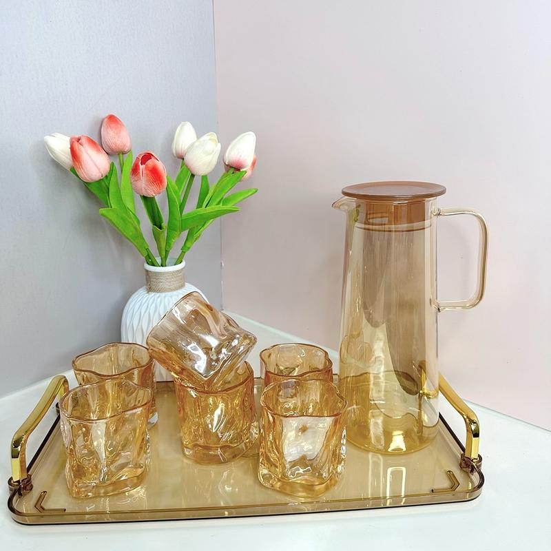  Bộ cốc bình thuỷ tinh cao cấp dung tích 1500ml 