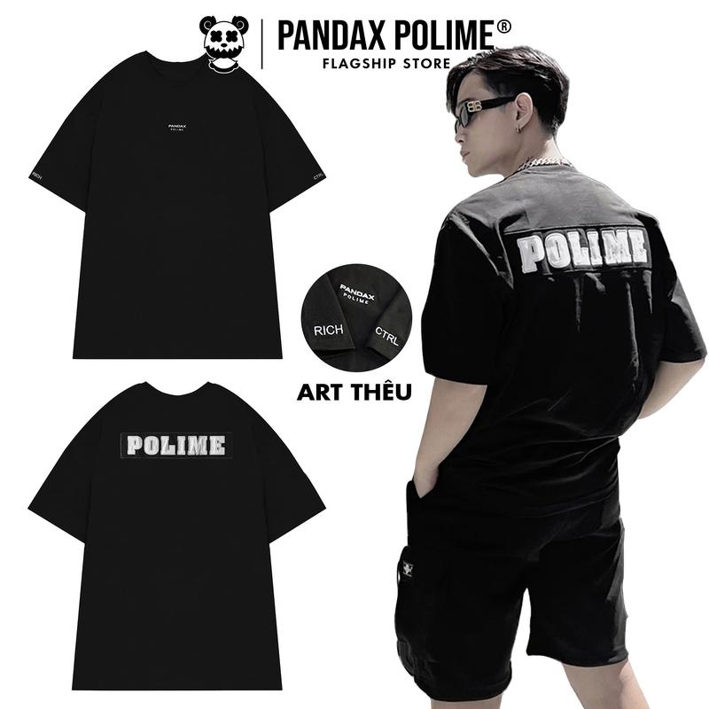 Áo phông local brand Pandax polime rich ctrl , áo thun from rộng unisex , basic tee oversize nam nữ premium cotton Menswear Cổ Tròn