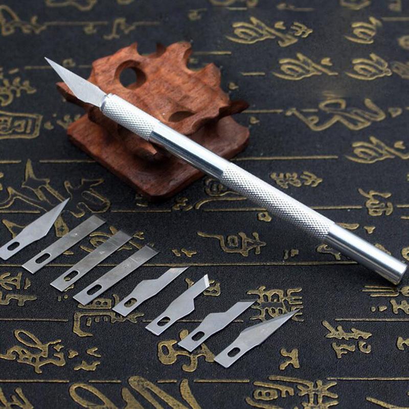 Bộ dao khắc trổ 10 trong 1 7