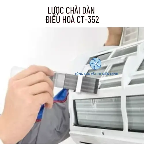 Lược nắn tản nhiệt điều hòa lược chải dàn máy lạnh - Lược chải dàn máy lạnh - Lược chải dàn điều hoà Làm Sạch 1