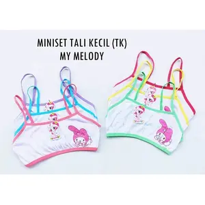 6 Pcs Miniset Yayan-Miniset Anak Perempuan-Dalaman Anak Perempuan Fashion