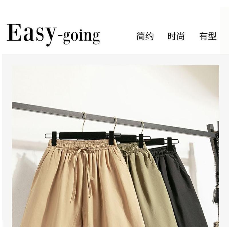 Product Introduction of 2025 New 2025 New 150kg Plus Size Shorts for Women Summer Thin Quick-Dry High-Waisted Loose Five-Point Skirt Pantsoversize Casual Fabric Womenswear Army 26