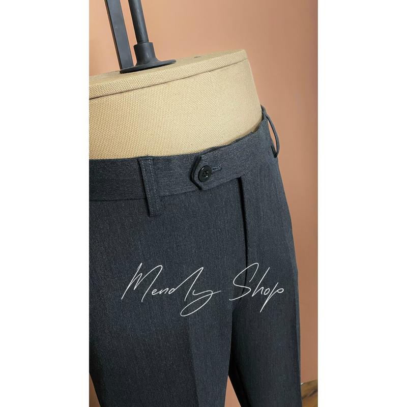 Quần Âu Nam Cashmere chất liệu thoáng mát Menswear Pants tối giản quandai quần 7