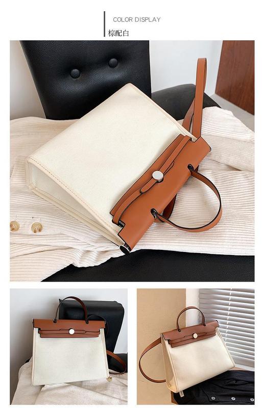 Product Introduction of Summer Women's Shoulder Bag Women's Bag Cross-Border Pu Niche Black High-Grade Tote Bag Messenger Bag Popular Bag 5