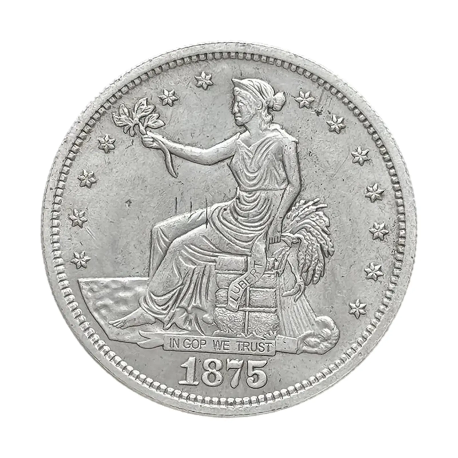 Tiền Xu Một Đô La Kỷ Niệm, Hubixsy, Cổ Xưa 1875, Tiền Đồng Mỹ Morgan Liberty, Sưu Tầm