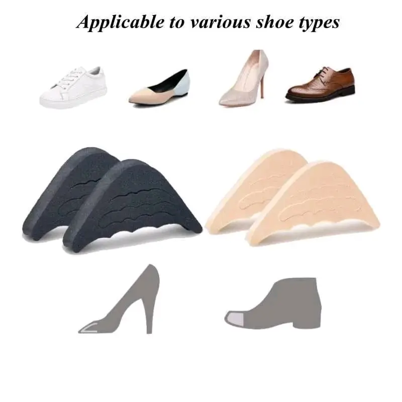 sepasang insole ganjalan depan bantalan sepatu shoe pad super empuk 1
