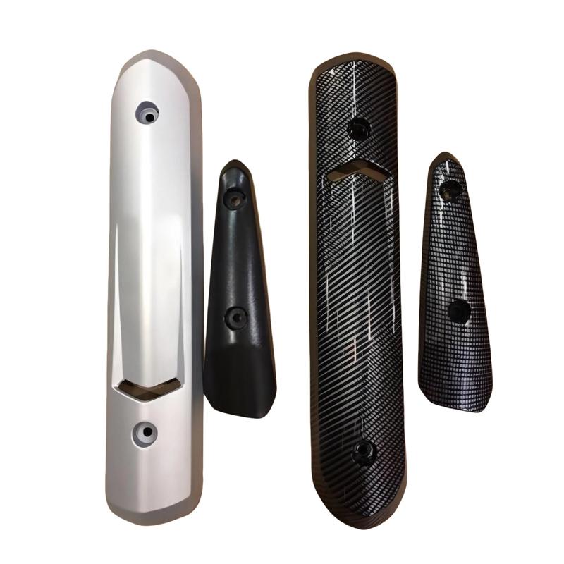 Ốp Pô Zin sirius đời cao uma spark kingdrag trắng bạc Cacbon gắn Exciter Sirus Winner,... Phụ Kiện xe máy UH Racing