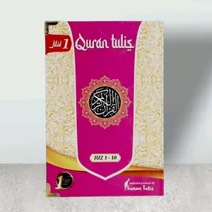 Al Quran Tulis Jilid 1-3 ( Juz 1-30) Mushaf tulis Hard Cover Edisi Tahunan Edisi Khusus