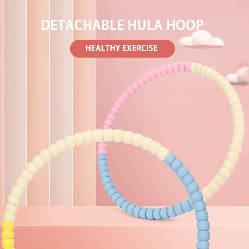 Product Introduction of Fitness Hula Ring, Detachable Thickened Hula Circle, Fitness Equipment for Home Gym Workout 3