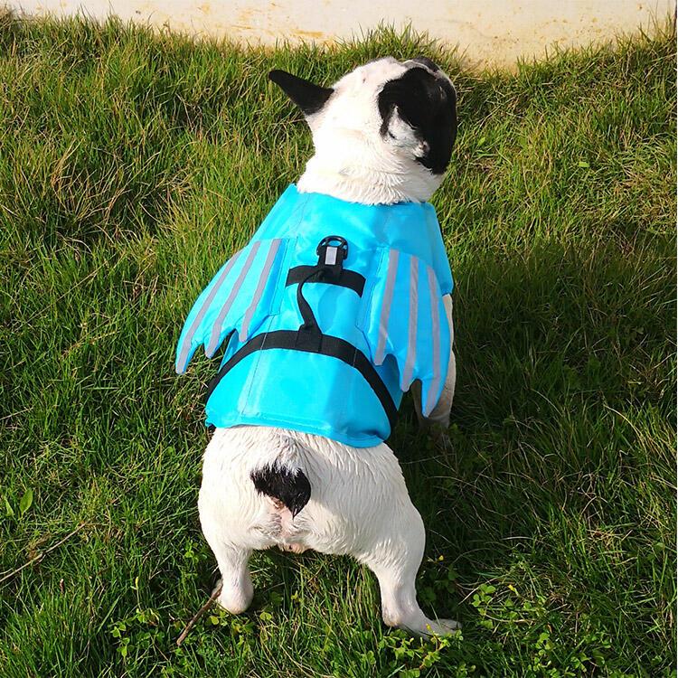Product Introduction of Life Jacket Safety Vest Adjustable Preserver with High Buoyancy Durable Rescue Handle for Small Medium and Large Dog 18
