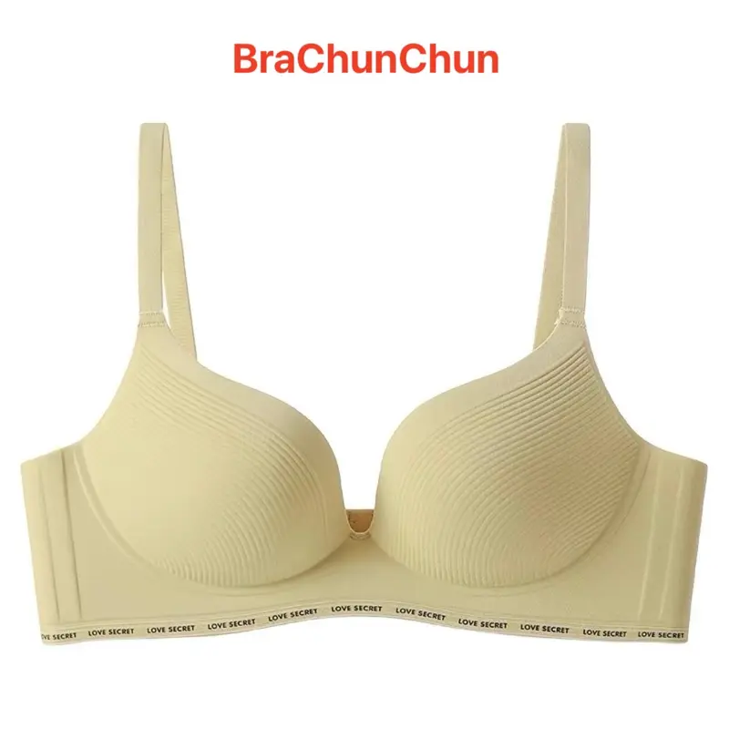 Áo lót nữ bra su đúc gom đẩy mút mềm êm không gọng chất đẹp A17. Nhung Voi 0