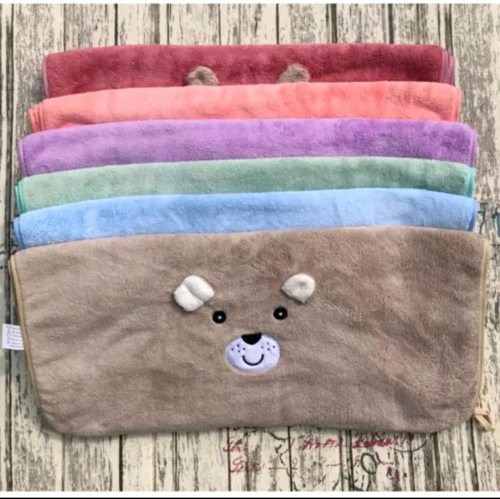 HANDUK BAYI KARAKTER MICROFIBER SUPER HALUS Bayi 3