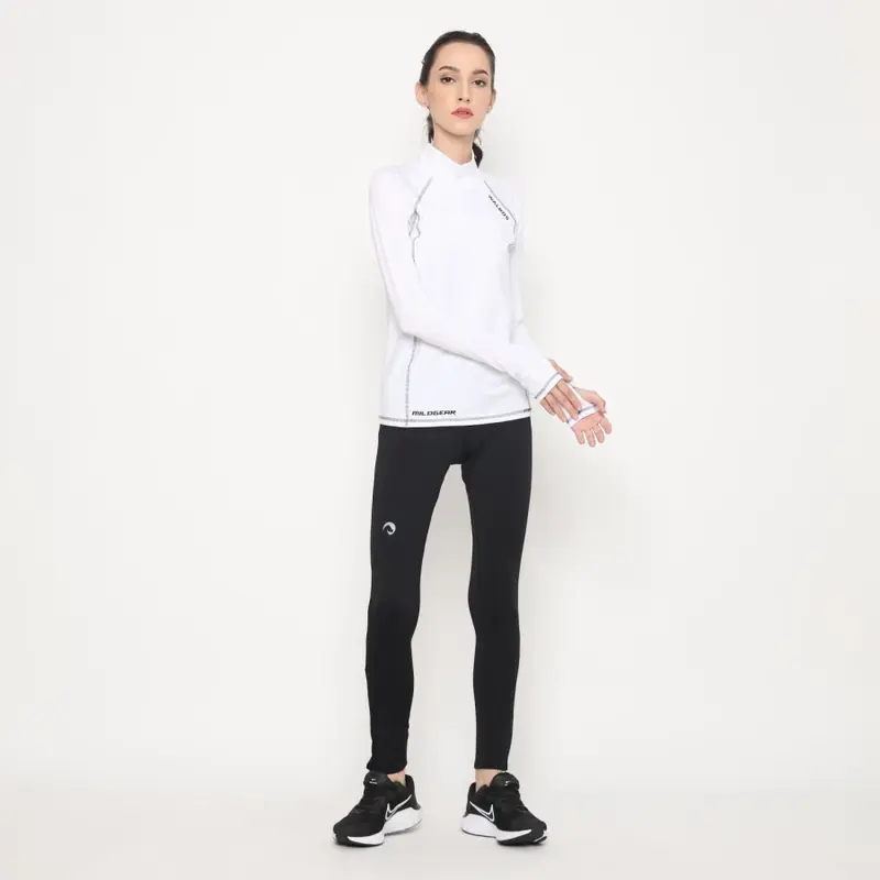 Baselayer Rashguard Manset Ladies Cewe Sports Olahraga Lari Renang Air Baju 3