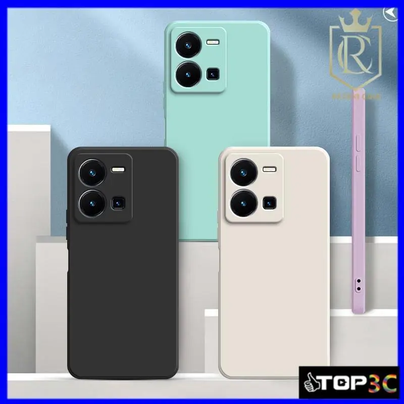 RC ni - Casing Vivo V25 / Y35 / V25E / V21 5G / V20 / V25 Pro / V23 / V23E Casing Belakang Softcase Untuk Handphone Vivo V25 yt