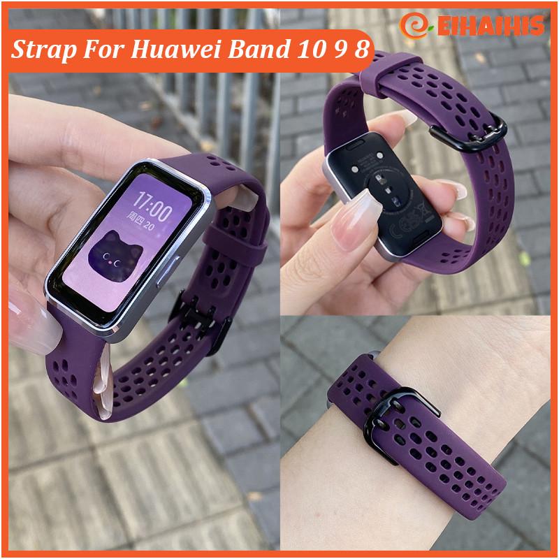 Tali Jam Tangan Sport Soft Silicone Strap for Huawei Band 10 9 8 Strap Adjustable Replacement Rubber Band Wristband Breathable Bracelet Belt Accessories Smartwatch for Huawei Band 8 9 10 NFC Watchband Accessories Tali Jam Tangan Sport Soft Silicone Strap for Huawei Band 10 9 8 Strap Adjustable Replacement Rubber Band Wristband Breathable Bracelet Belt Accessories Smartwatch for Huawei Band 8 9 10 NFC Watchband Accessories