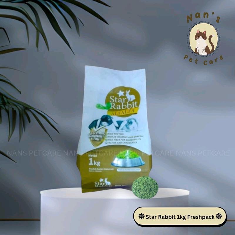 Makanan Kelinci Star Rabbit 1kg Freshpack - Alfalfa & Raspberry - Shop ...