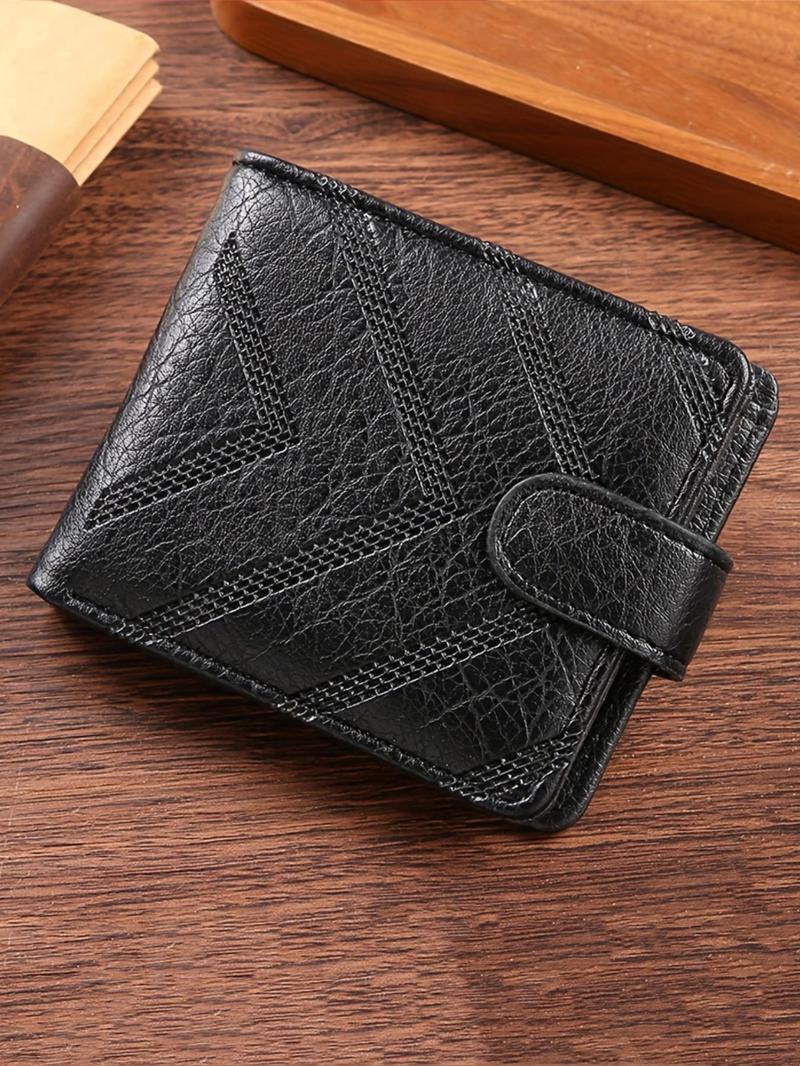 Product Introduction of Men's Business Fashion Minimalist Wallet, Multi Card Slot Card Holder, Casual Trendy Versatile High-quality Daily Wallet for Men 5