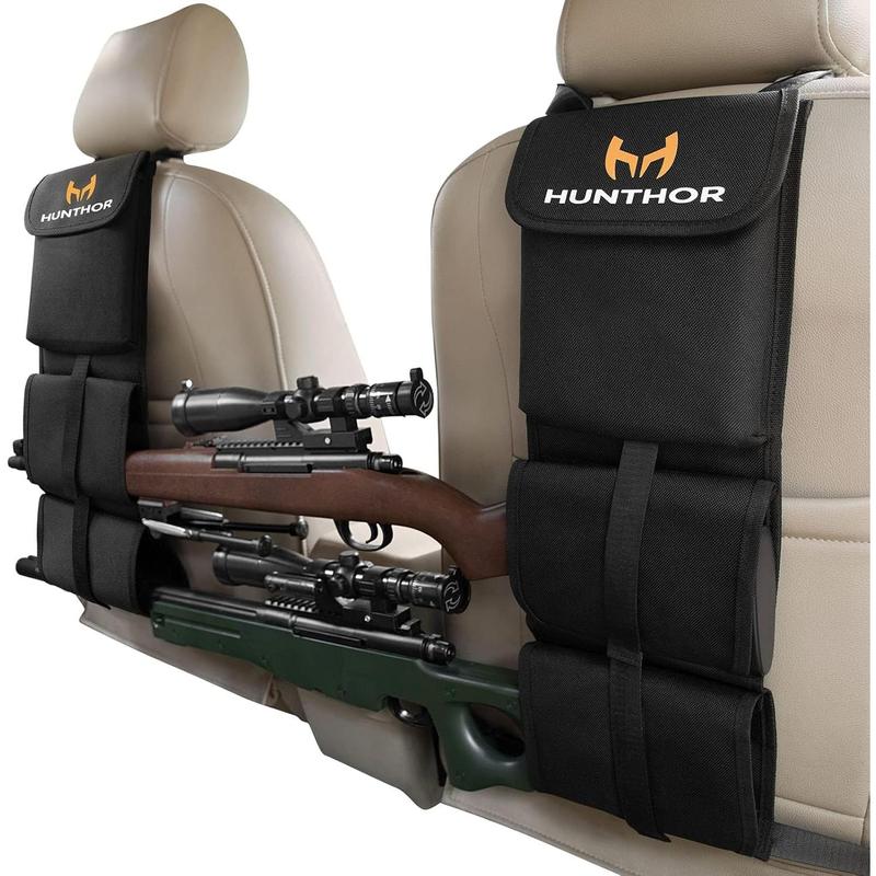 Truck Gun Rack (A Pair), 900D Adjustable Seat Back Gun Storage, Heavy ...