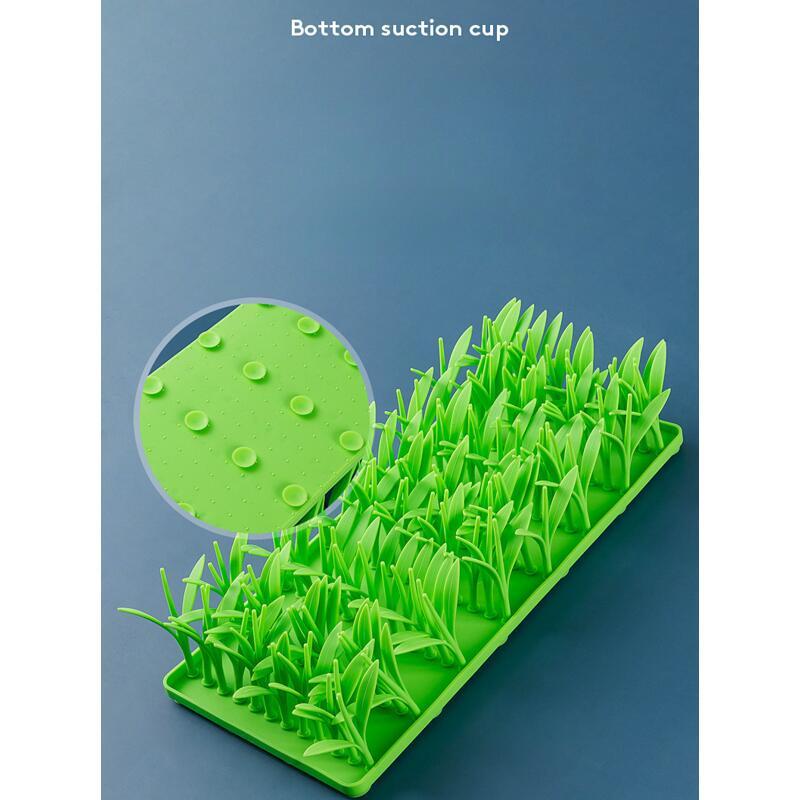 Product Introduction of Silicone Pet Tableware Bowl Suction Cup Dog Licking Pad Slow Food Anti Choking 5