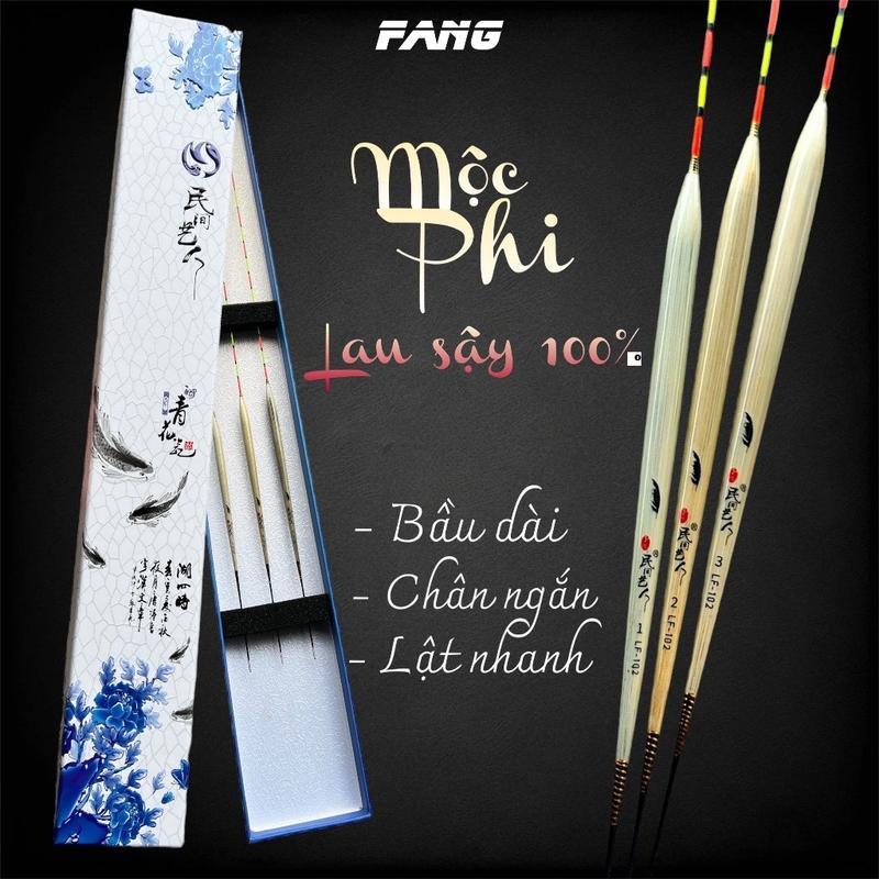 Phao Câu Rô LF 101 Nghệ Nhân Phi Mộc chất liệu cỏ lau Đi Câu Fishing