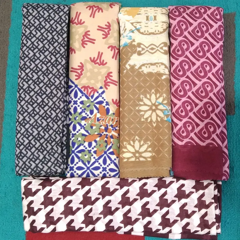 Hijab Segi 4 Motif isi 5 pcs 2