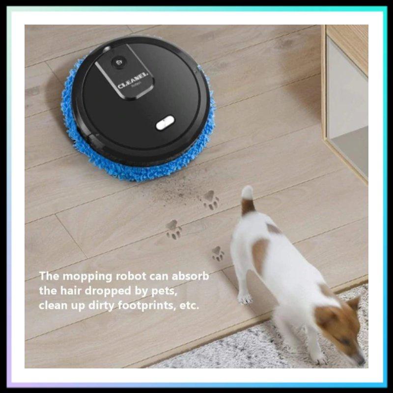 Product Introduction of SG [READY STOCK] Wet And Dry Vacuum Cleaner Strong Adsorption Robot Vacuum Cleaner Spray Mop Robot Mop Floor Cleaner 22