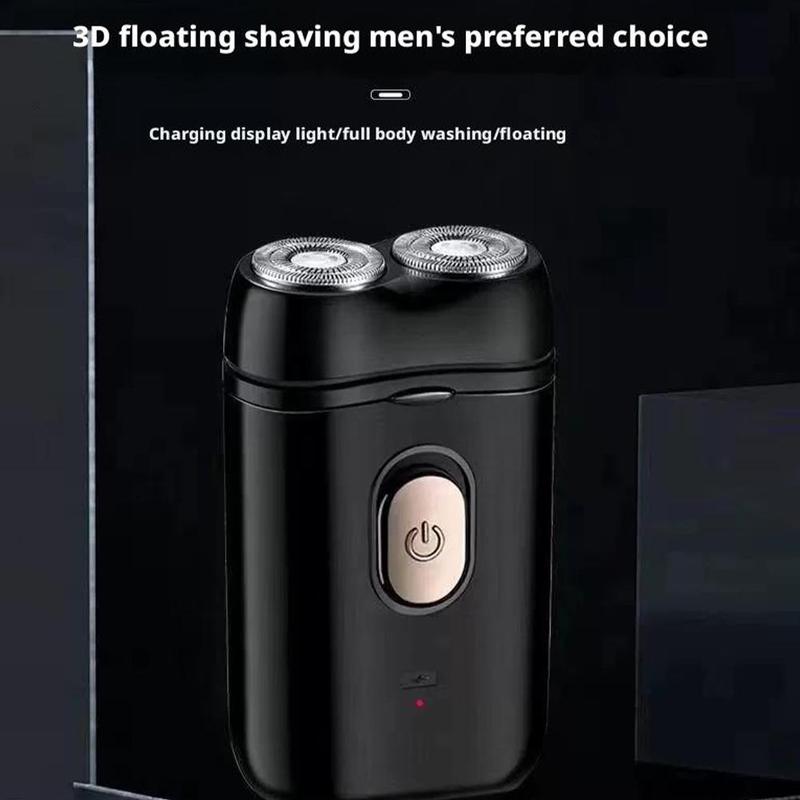 Product Introduction of Great Value Package! Electric Shaver Plus Electric Nose Hair TrimmerTwin Blade Dry Wet Razor Beard Trimmer TypeC Rechargeable Men Razors Machine Cordless Shave 26